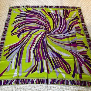 Emilio Pucci Silk Scarf, Vintage